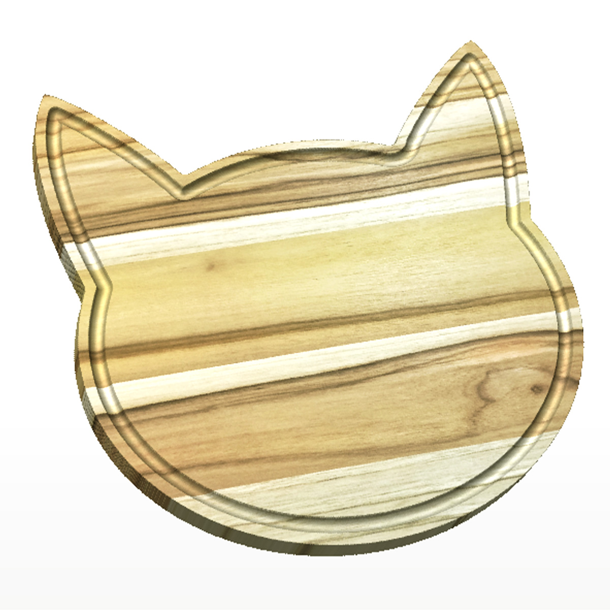 Petisqueira - 30x32cm - Madeira Teca - Personalizada - Imagem 2