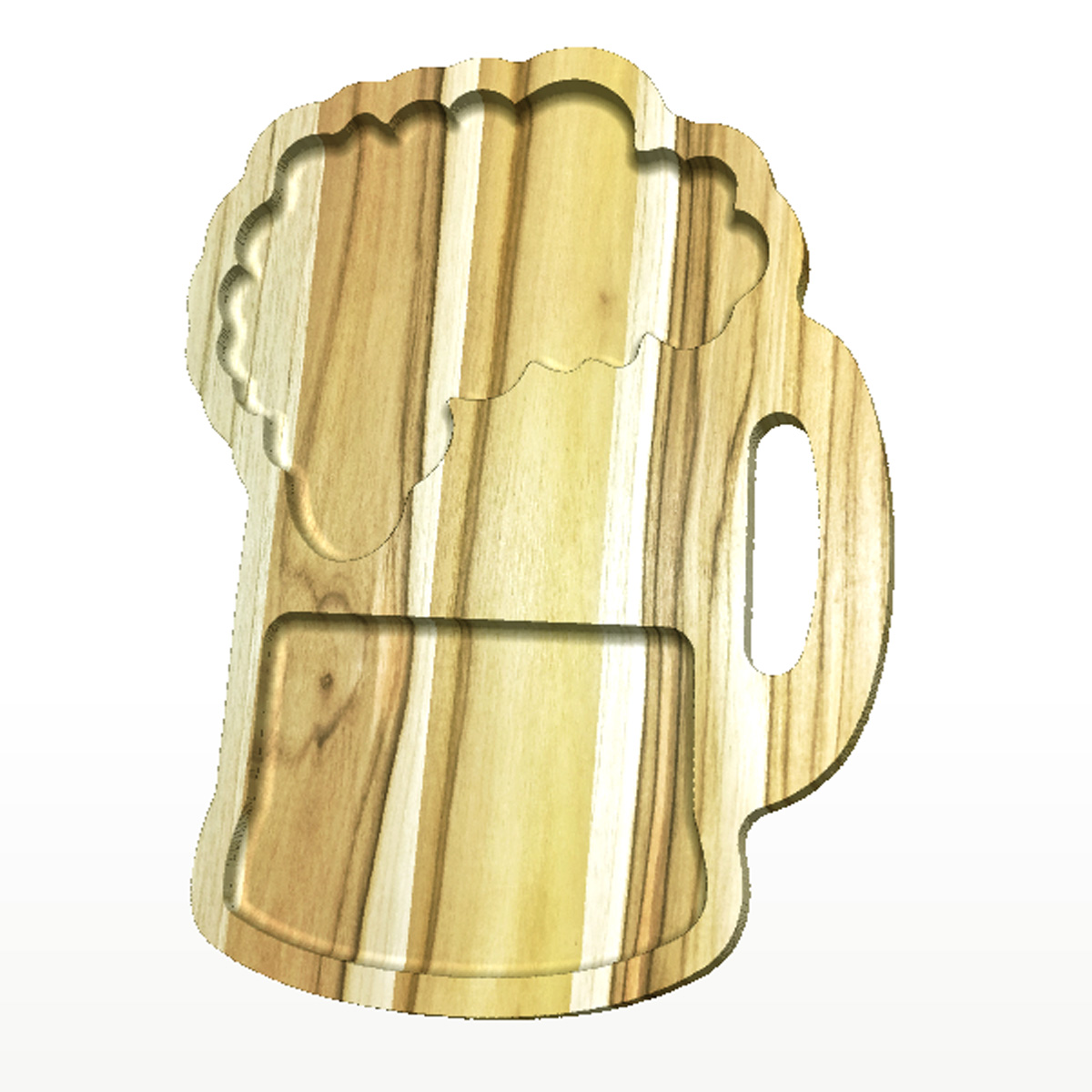 Petisqueira - 30x38cm - Madeira Teca - Personalizada - Imagem 2