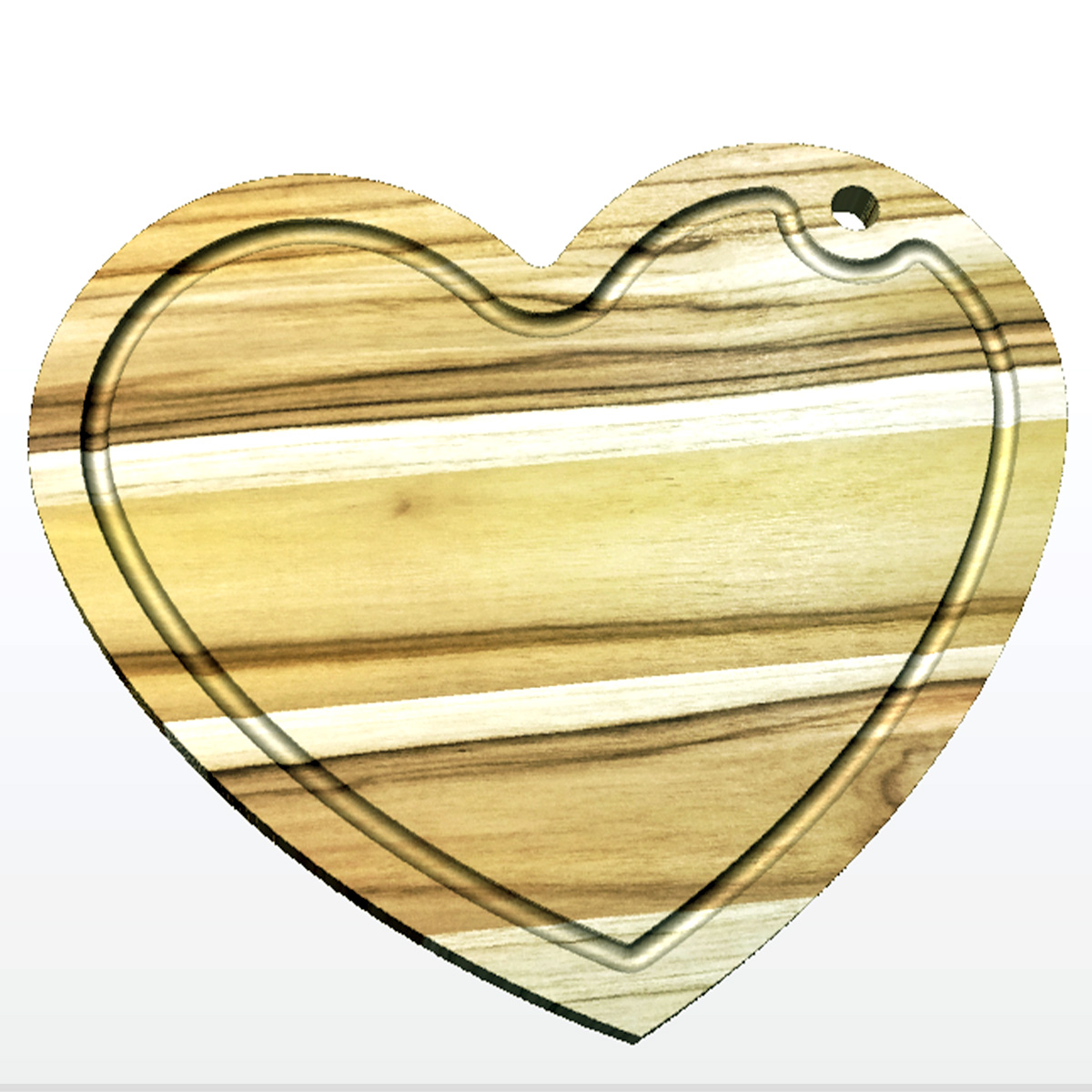 Petisqueira - 28x33cm - Madeira Teca - Personalizada - Imagem 2